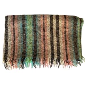 Vintage Robert Burns Mohair Rug Throw Blanket
Made In Scotland